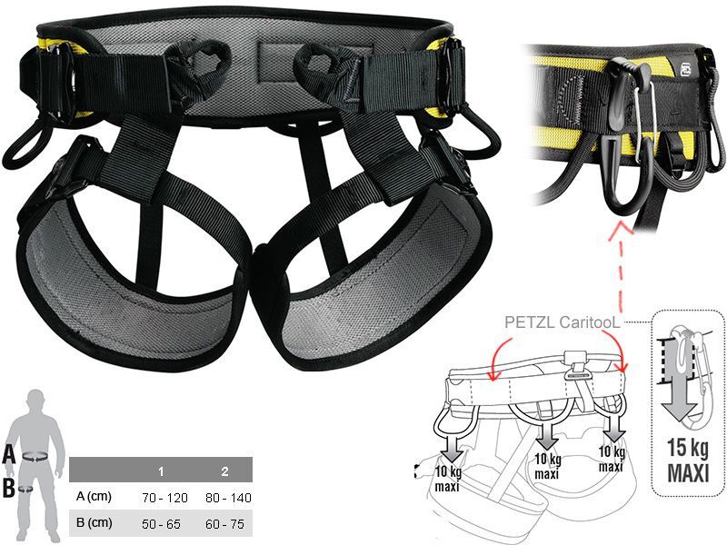 Petzl Скалолазная система Petzl Falcon Ascent