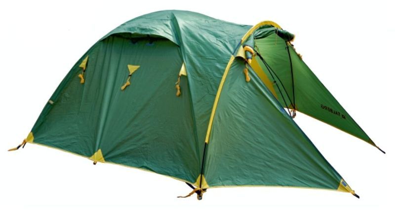 Talberg Легкая двухслойная палатка с большим тамбуром Talberg Malm 4