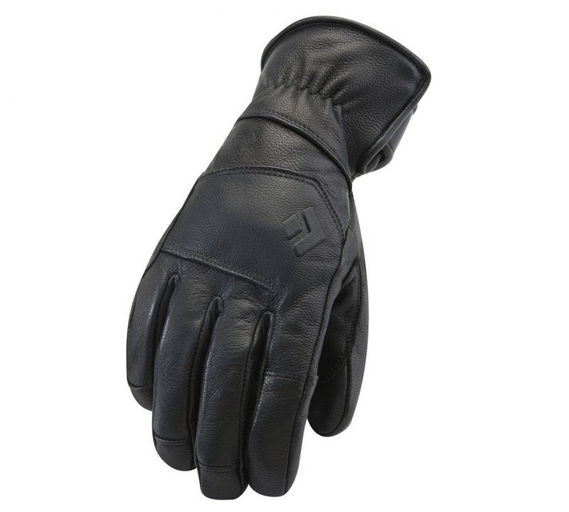 Black Diamond Надежные кожаные перчатки на флисе Black Diamond Kingpin Glove