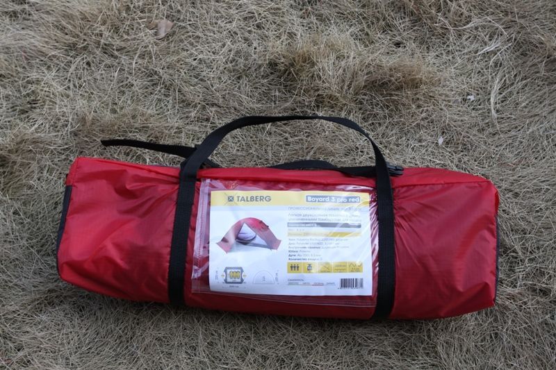 Talberg Качественный внешний тент Talberg Boyard Pro 3 Red