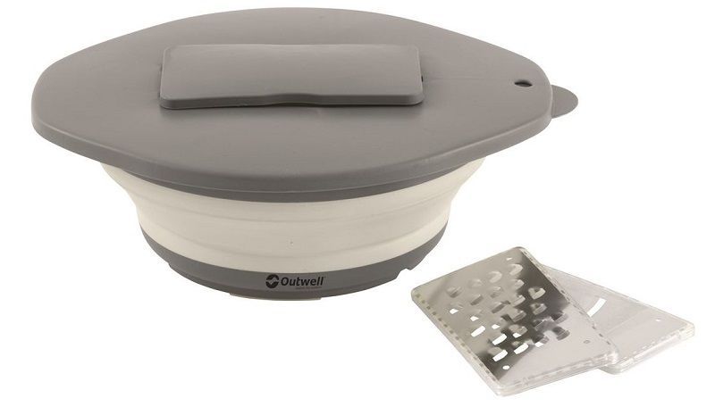Outwell Миска с крышкой тёркой Outwell - Collaps Bowl & lid w/grater