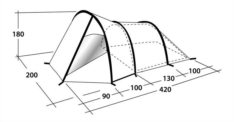 Outwell Палатка семеяная Outwell Vigor 3