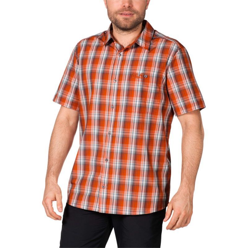 Jack Wolfskin Летняя мужская рубашка Jack Wolfskin Fairford Shirt Men