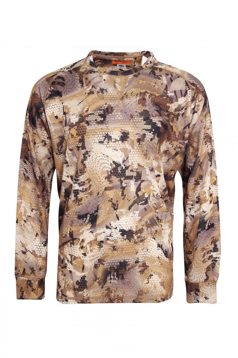 Remington Футболка эластичная Remington Blend Shirt Yellow Waterfowl Honeycombs