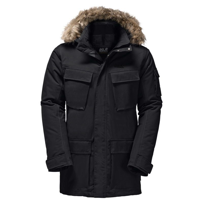 Jack Wolfskin Аляска с синтетическим утеплителем мужская Jack Wolfskin Glacier Canyon Parka