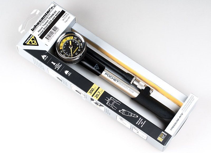 TOPEAK Насос легкий Topeak PocketShock DXG