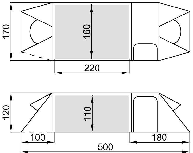 Bask Экстремальная палатка Bask VOSTOK 3