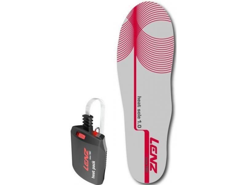 Lenz Спортивные стельки с подогревом Lenz Heat Sole 1.0 + Lithium Pack Insole 1000