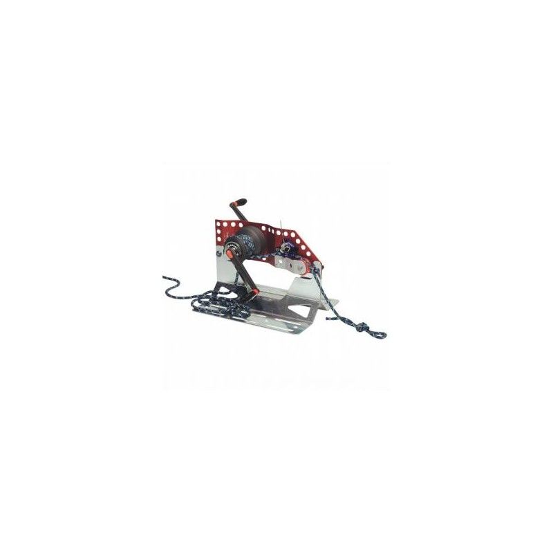 Kong Лебедка проходная двухскоростная для веревки с роликом и зажимом Kong ORTLES winch