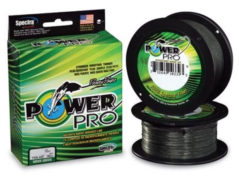 POWER PRO Плетеная леска м POWER PRO 275 Moss Green