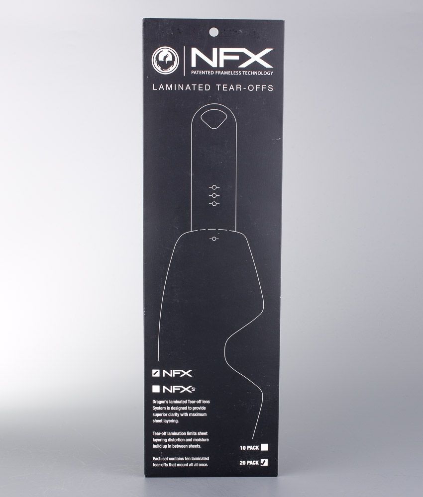 Dragon Alliance Сменные пленки для линз Dragon Alliance NFXs Tear-Off (Clear)