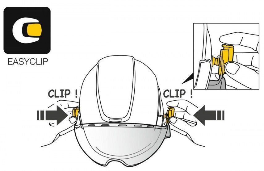 Petzl Затемненный щиток на каску Petzl Vizir Shadow