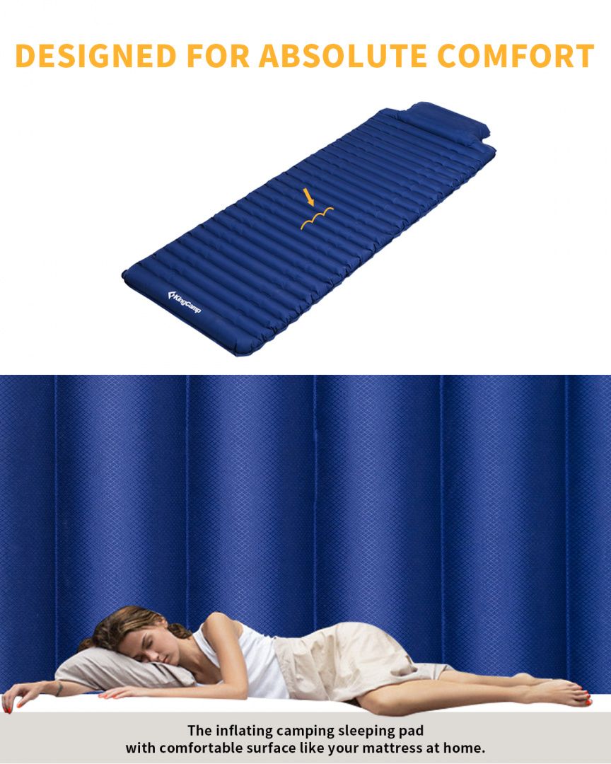 KingCamp Самонадувающийся коврик King Camp 1903 Comfort Light