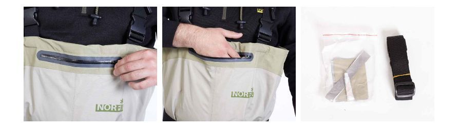 Norfin Мужской полукомбинезон Norfin Whitewater