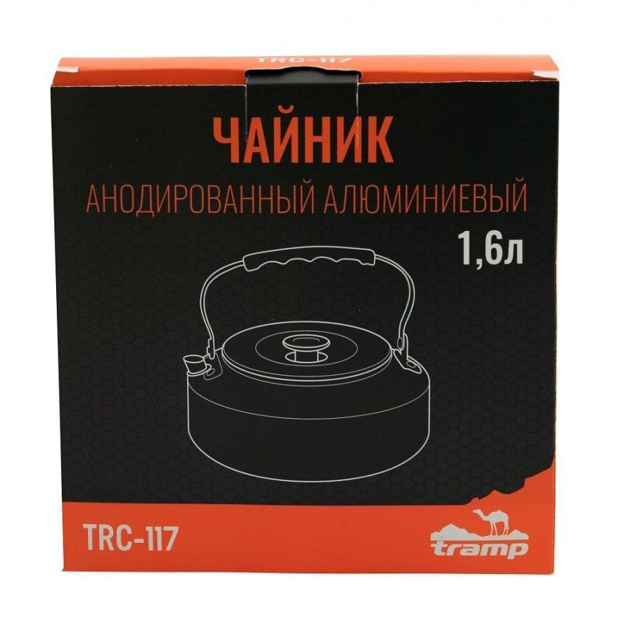 Tramp Чайник для костра алюминиевый Tramp TRC-117 1.6
