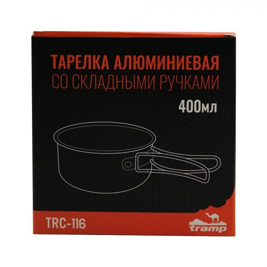 Tramp Тарелка со складными ручками Tramp TRC-116 0.4