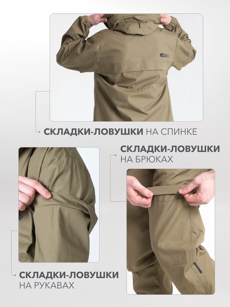 Rosomaha Костюм противоэнцефалитный мужской Rosomaha Таежный-Проф