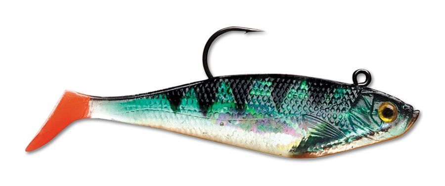 Storm Фирменная приманка-виброхвост упаковка 3 штуки Storm Wildeye Swim Shad 04 25 гр