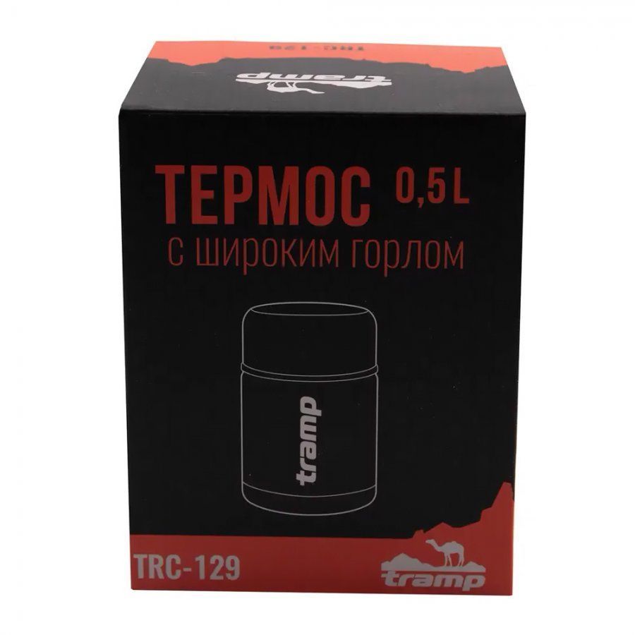 Tramp Надежный термос с широким горлом Tramp TRC-130 0.7