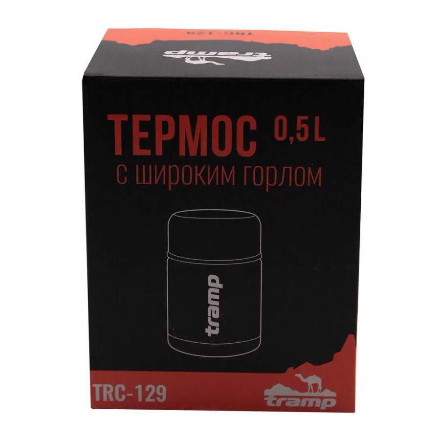 Tramp Термос с широким горлом туристический Tramp TRC-129 0.5