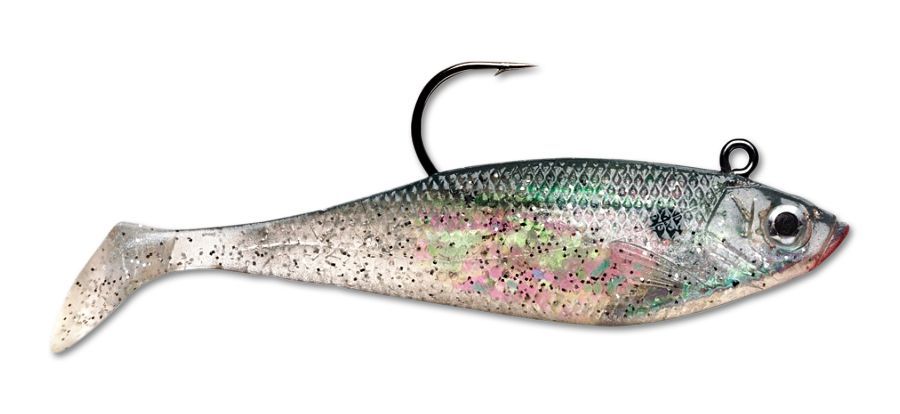 Storm Фирменная приманка-виброхвост упаковка 3 штуки Storm Wildeye Swim Shad 04 25 гр