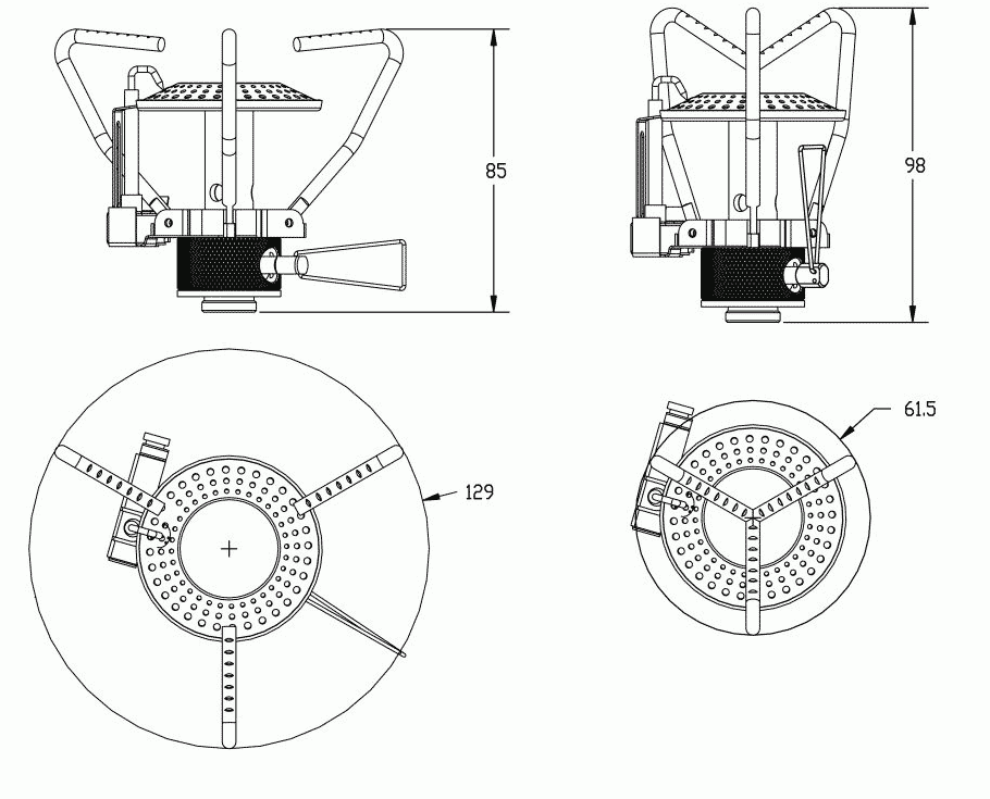 Fire Maple Горелка газовая Fire Maple FMS-106