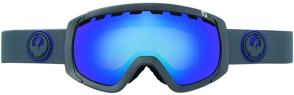 Dragon Alliance Спортивная маска оправа линзы Dragon Alliance ROGUE ( Carbon, Dark Smoke Blue + Yellow Blue Ionized)