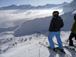 На швейцарских горнолыжных курортах началась «бабья зима»