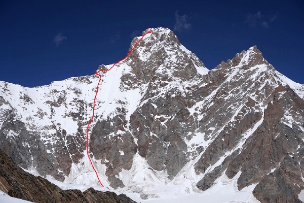 После 20 летнего перерыва двойка американских альпинистов проложила новый маршрут на пик Браммах 2 (Brammah II)