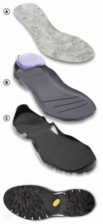 VIBRAM® S 218 Fiore component set VIBRAM® S 218 Fiore component set