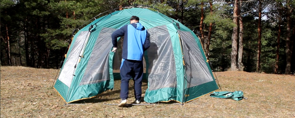 конусная палатка