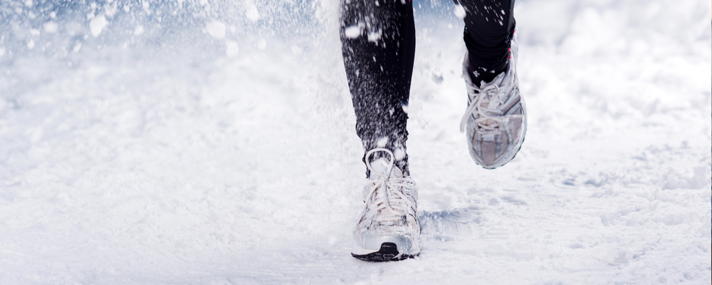 выбор кроссовок для бега зимой