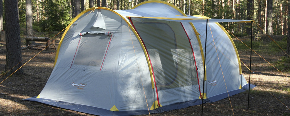 двойная туристическая палатка